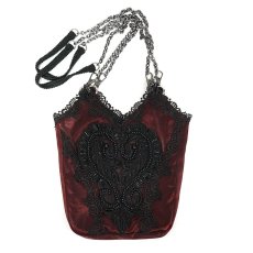 画像5: Red Gothic chain shoulder bag / ショルダーバッグ【Devil Fashion】 (5)