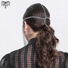画像5: Long chain tassel mask chain headdress / チェーンマスク【Devil Fashion】 (5)