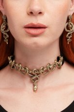 画像1: Deadly Coil Choker / Gold / チョーカー【KILL STAR】 (1)