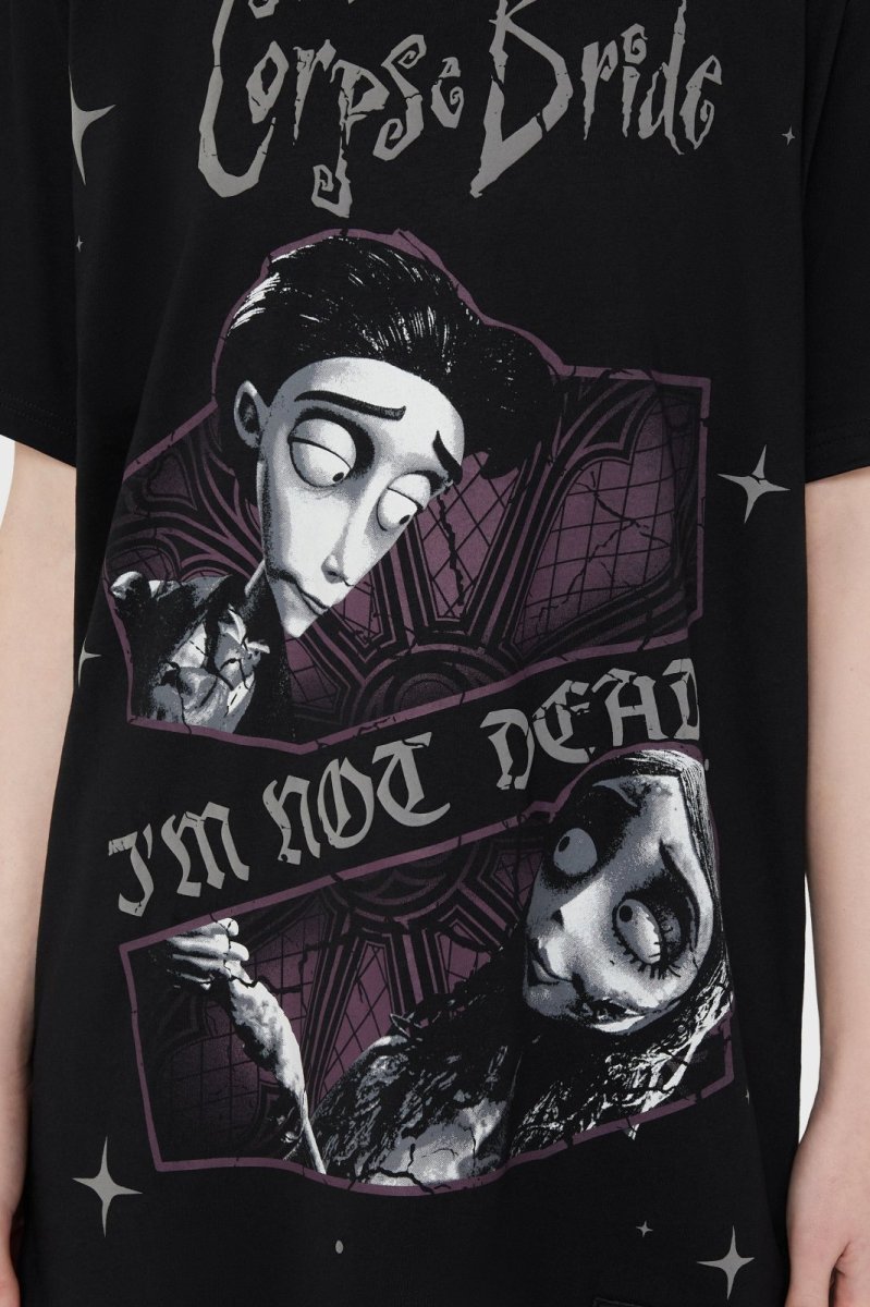 画像2: 【Mens】I'm Not Dead T【KILL STARxCORPSE BRIDE】 (2)