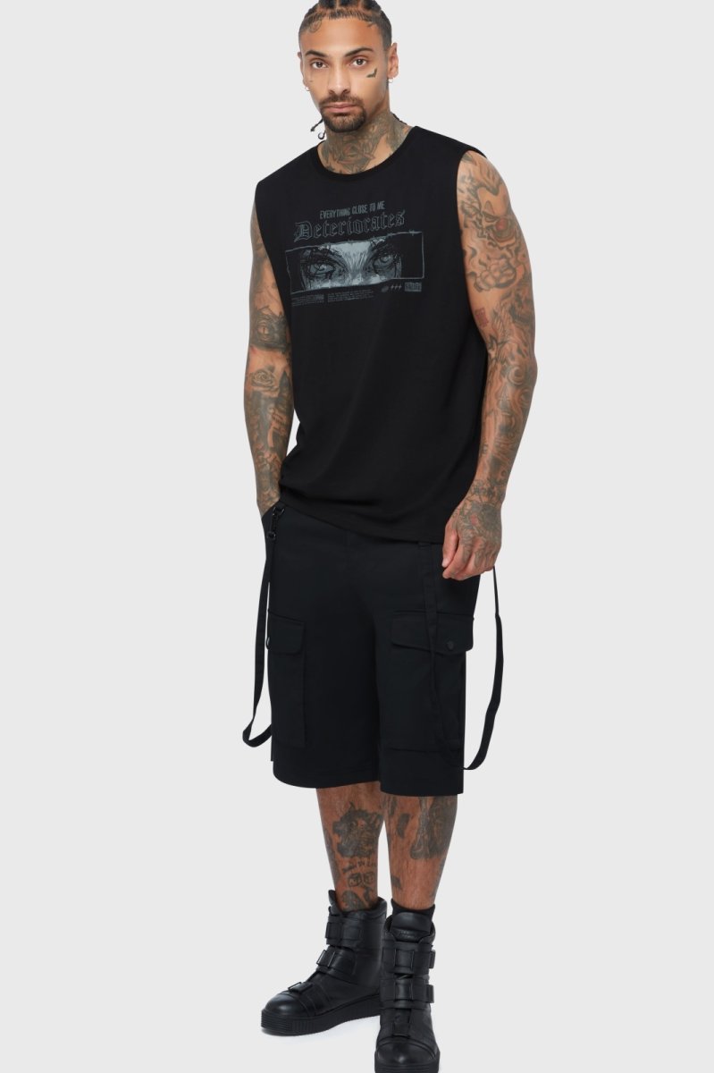 画像3: 【Mens】Moon Crux Vest / 月の核心 / ベスト【KIHILIST】 (3)