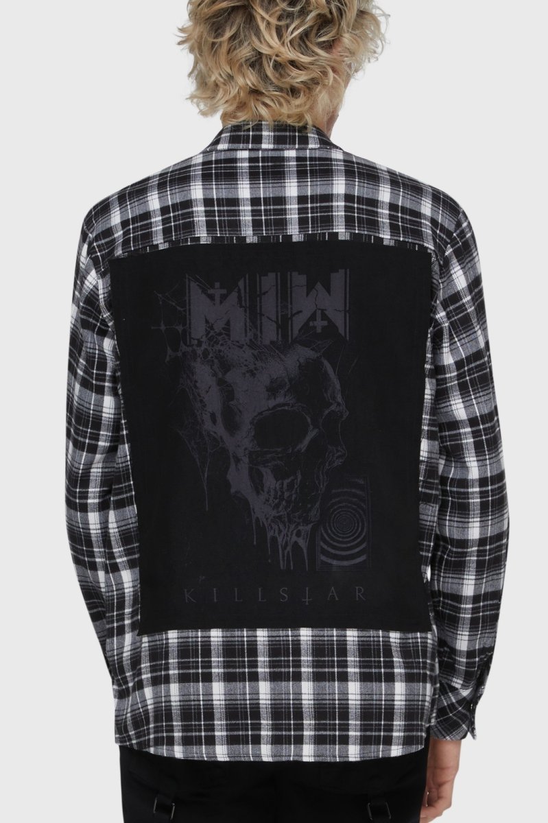 画像3: Cause Of Death Flannel Shirt / 死因 / シャツトップス【KILL STAR x MIW】 (3)