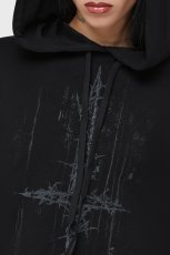 画像3: Final Dictvm Crop Hoodie / 最終宣告 / クロップパーカー【KILL STAR x MIW】 (3)