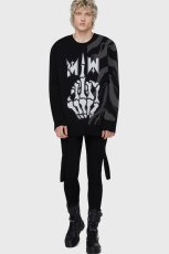 画像4: F.O.A.D. Sweater / ニットトップス【KILL STAR x MIW】 (4)