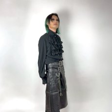 画像18: Punk non-elastic twill material men kilt / スカート【Devil Fashion】 (18)