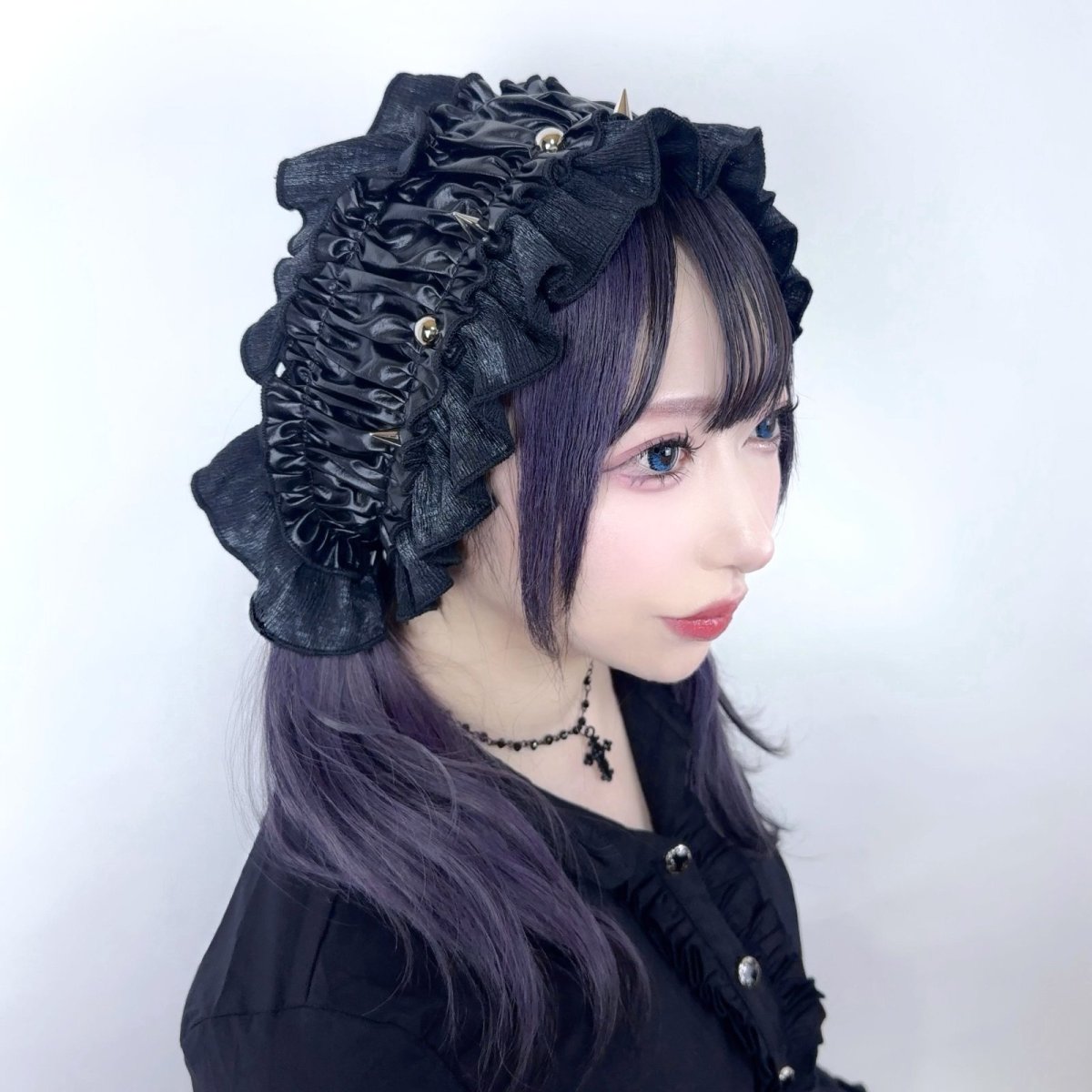 画像6: Gothic Lolita Bonnet  / ヘッドドレス【Devil Fashion】 (6)