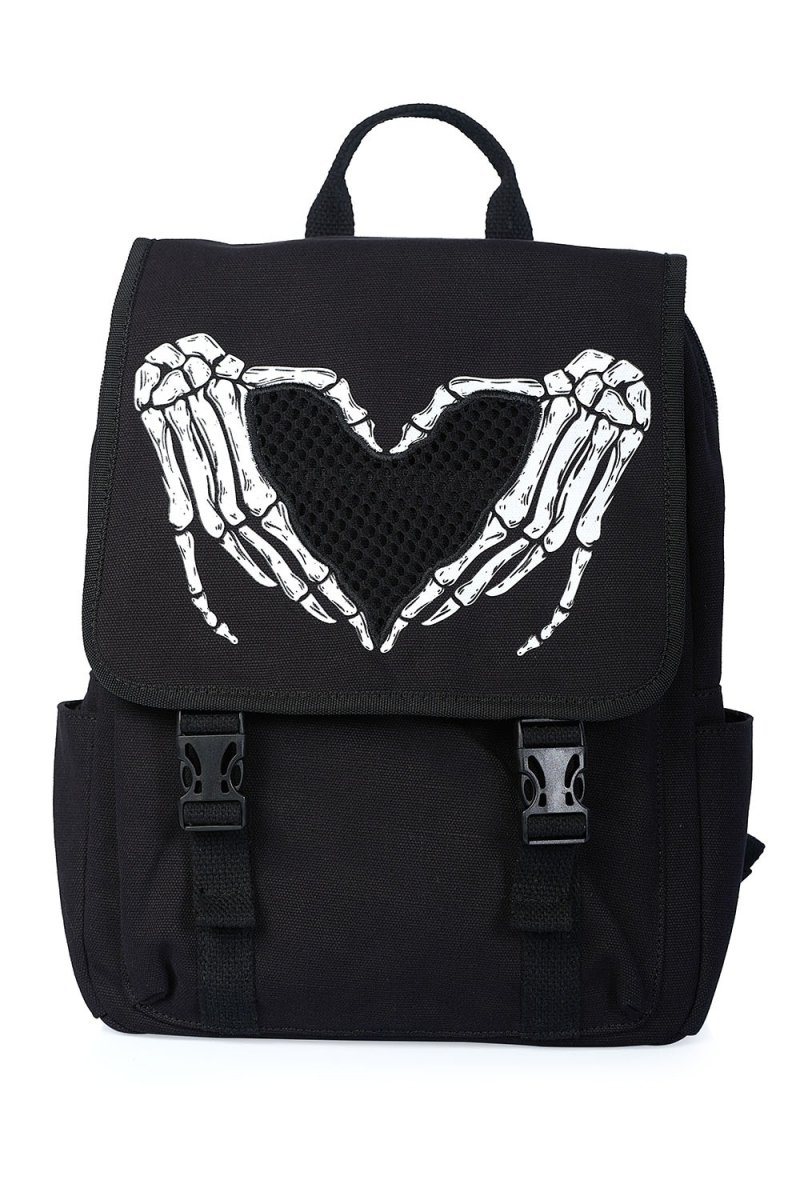 画像1: DARKEST LOVE BACKPACK / バックパック【Banned Apparel】 (1)