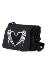 画像1: DARKEST LOVE MESSENGER BAG / メッセンジャーバッグ【Banned Apparel】 (1)