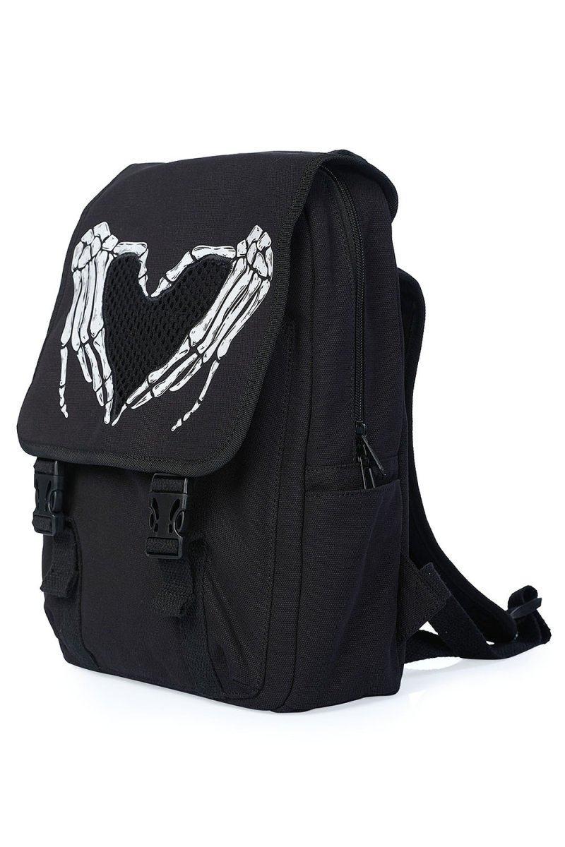 画像3: DARKEST LOVE BACKPACK / バックパック【Banned Apparel】 (3)
