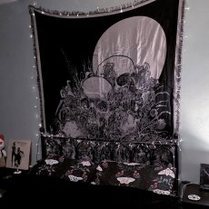 画像5: Mors Florest / 死が咲く森 / タペストリー【KILL STAR】 (5)