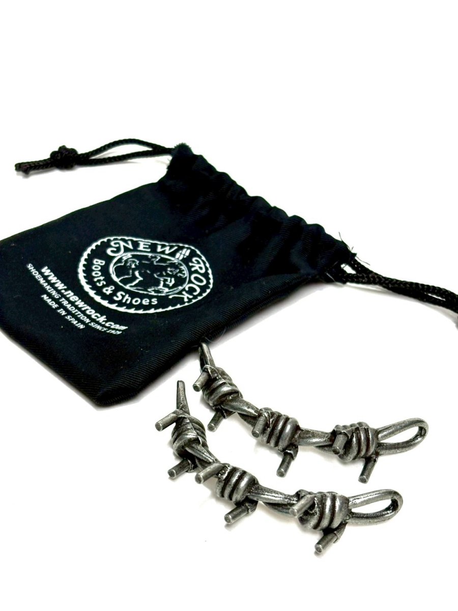 画像2: ⭐即納⭐ カスタムシューズパーツ/有刺鉄線【NEW ROCK】 (2)