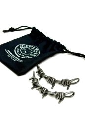 画像2: ⭐即納⭐ カスタムシューズパーツ/有刺鉄線【NEW ROCK】 (2)