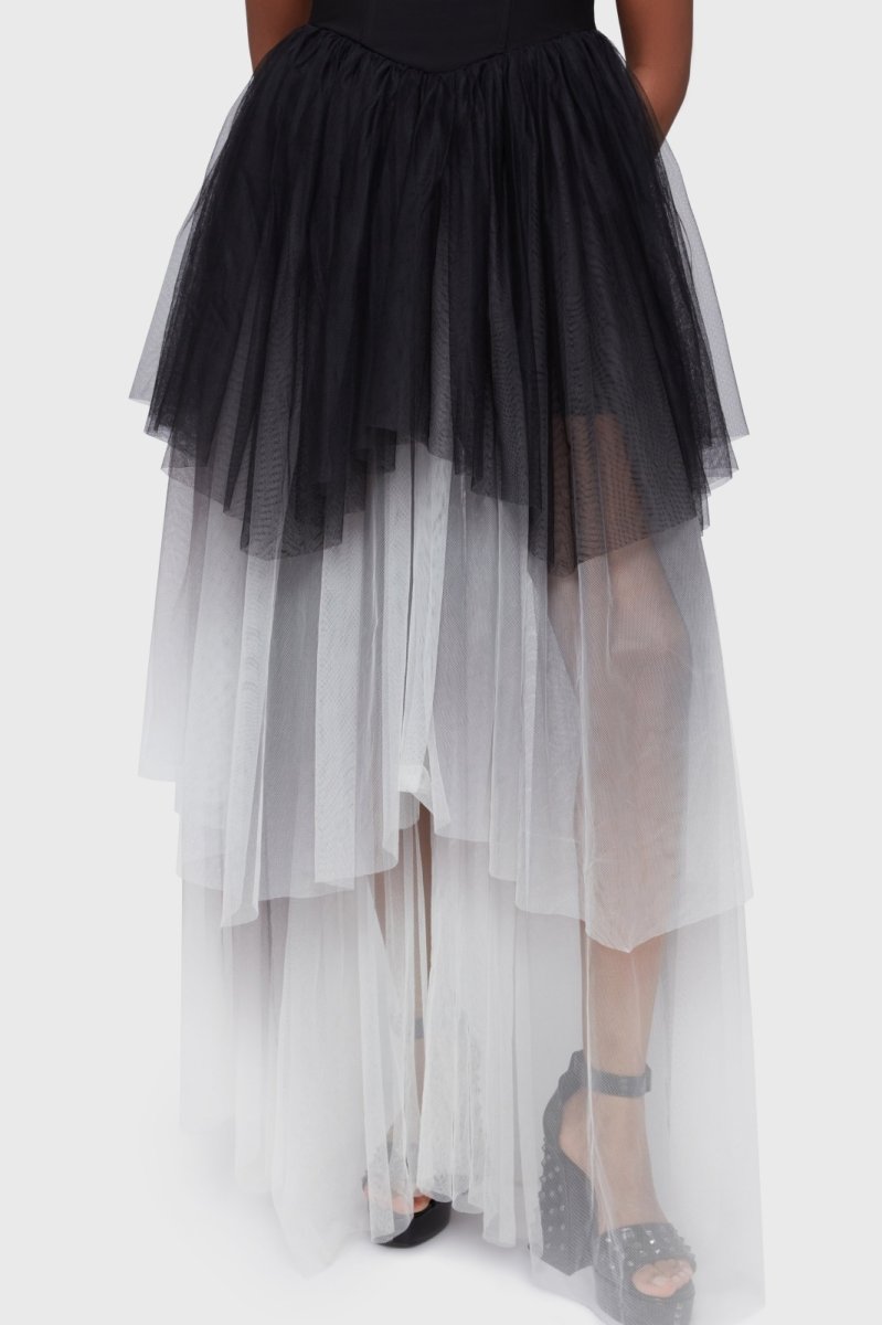 画像6: Under The Candle Light / Black/White / 蝋燭の灯の下で / ワンピース【KILL STAR】 (6)