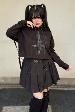 画像10: Final Dictvm Crop Hoodie / 最終宣告 / クロップパーカー【KILL STAR x MIW】 (10)