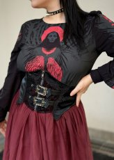 画像2: Mórrígan Moon Long Sleeve Top / モリガンムーン / トップス【KILL STAR x ALCHEMY】 (2)