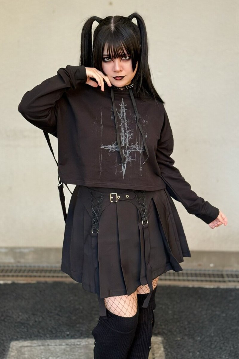 画像3: Deadly Visions Leg Warmers / 死を映す幻影 / レッグウォーマー【KIHILIST】 (3)