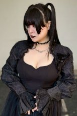 画像3: Under The Candle Light / Black/White / 蝋燭の灯の下で / ワンピース【KILL STAR】 (3)