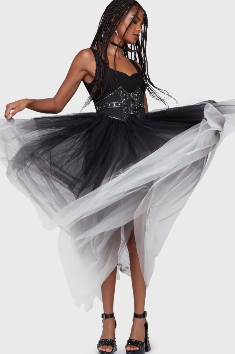 画像5: Under The Candle Light / Black/White / 蝋燭の灯の下で / ワンピース【KILL STAR】 (5)