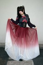 画像3: Shade Empress / RedxWhite / 闇の女王 / マキシスカート【KILL STAR】 (3)