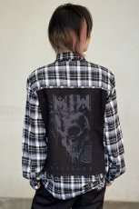 画像2: Cause Of Death Flannel Shirt / 死因 / シャツトップス【KILL STAR x MIW】 (2)
