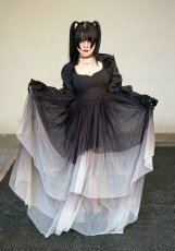 画像5: Pattern puff sleeve shrug / ボレロ【DARK IN LOVE】 (5)