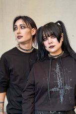 画像8: Final Dictvm Crop Hoodie / 最終宣告 / クロップパーカー【KILL STAR x MIW】 (8)