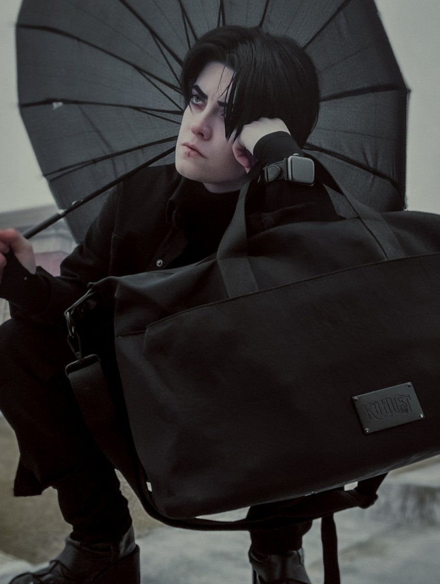 画像6: Lune Hex Duffle Bag / 月の呪い / ダッフルバッグ【KIHILIST】 (6)