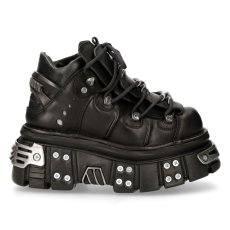 画像2: [取り寄せ]M-106-S70 / クギ / 厚底スニーカー / 本革【NEW ROCK】 (2)