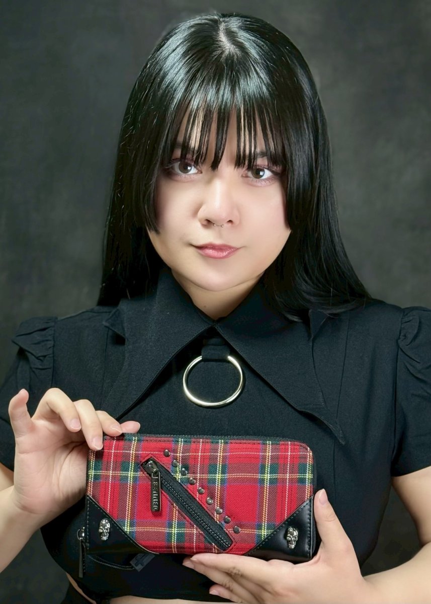 画像2: PANDORA WALLET / RED / 財布【Banned Apparel】 (2)