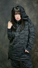 画像1: CYBORG CELL OVERSIZED HOODIE / パーカー【KILL STAR】 (1)