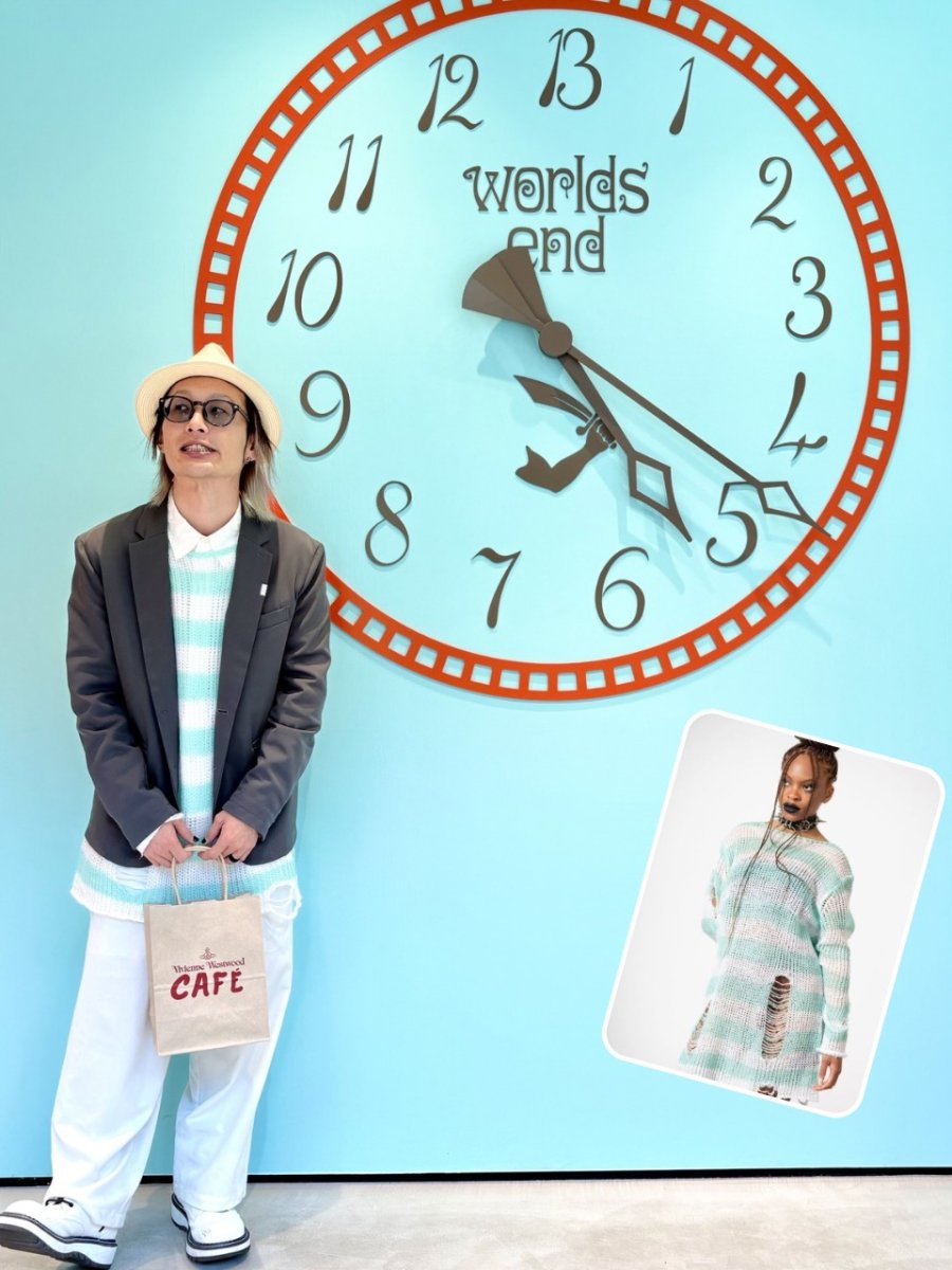 画像12: 🔥SALE🔥PEPPERMINT KNIT SWEATER / ニットトップス【KILL STAR】 (12)