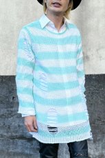 画像1: 🔥SALE🔥PEPPERMINT KNIT SWEATER / ニットトップス【KILL STAR】 (1)