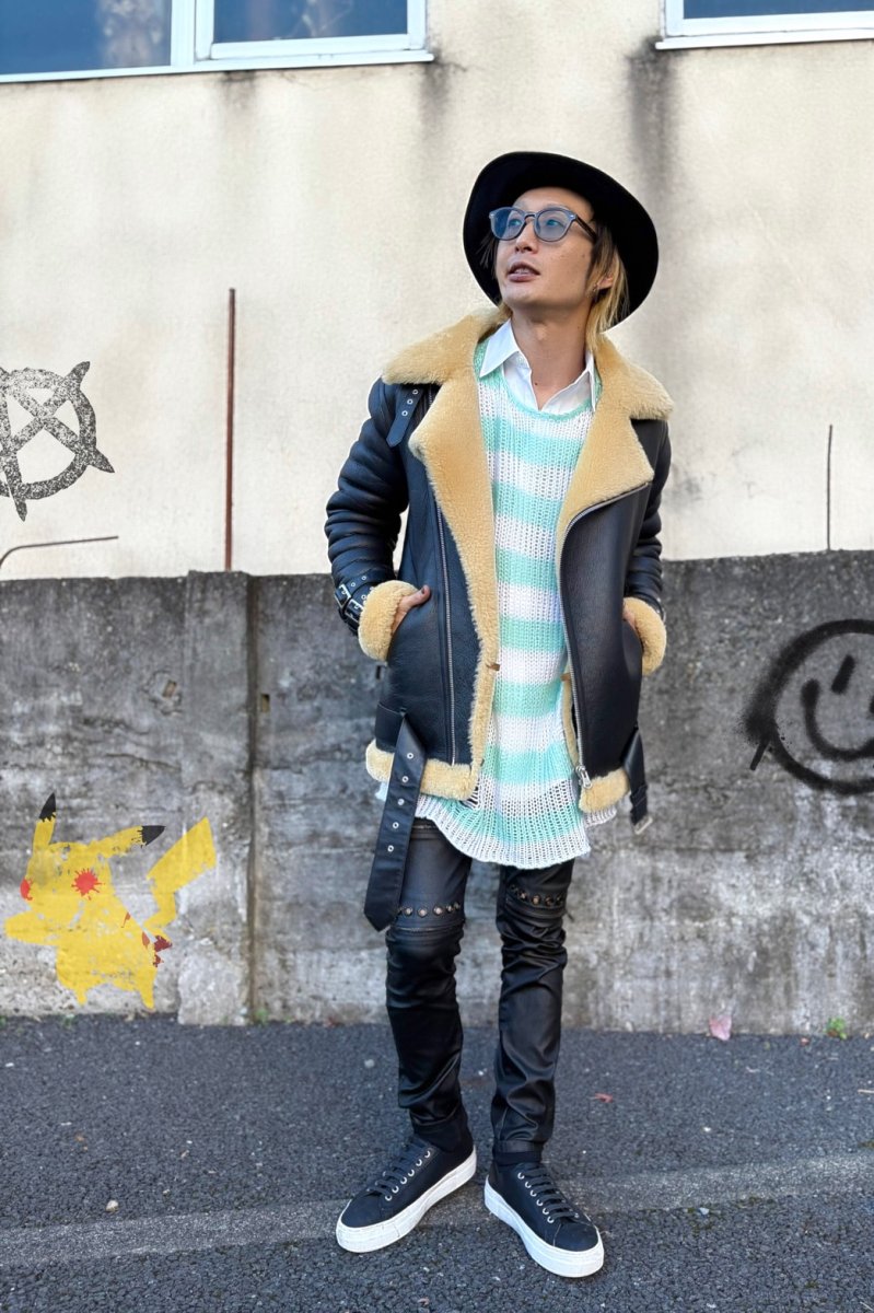 画像13: 🔥SALE🔥PEPPERMINT KNIT SWEATER / ニットトップス【KILL STAR】 (13)