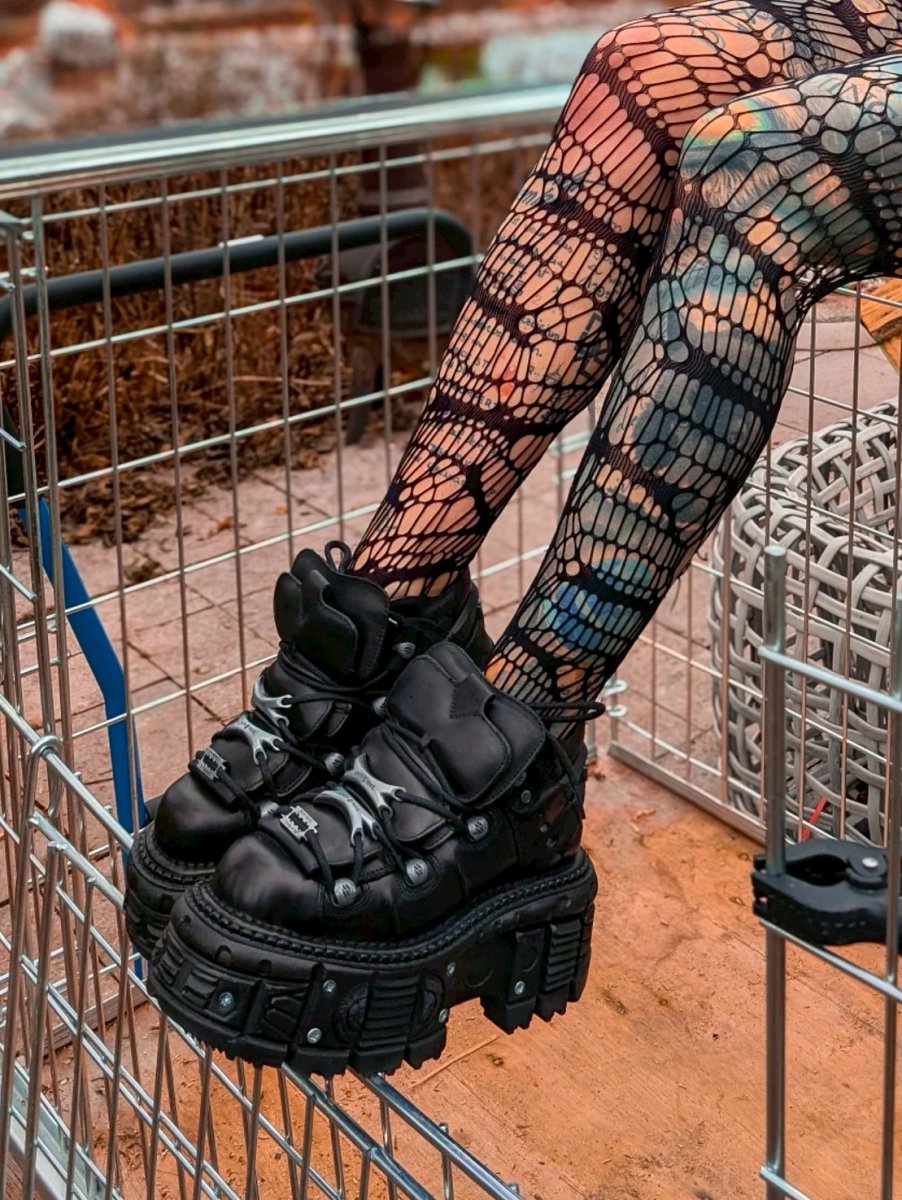 画像50: [取り寄せ] M-TANK106-C2 / クギ / 厚底スニーカー / 本革【NEW ROCK】 (50)