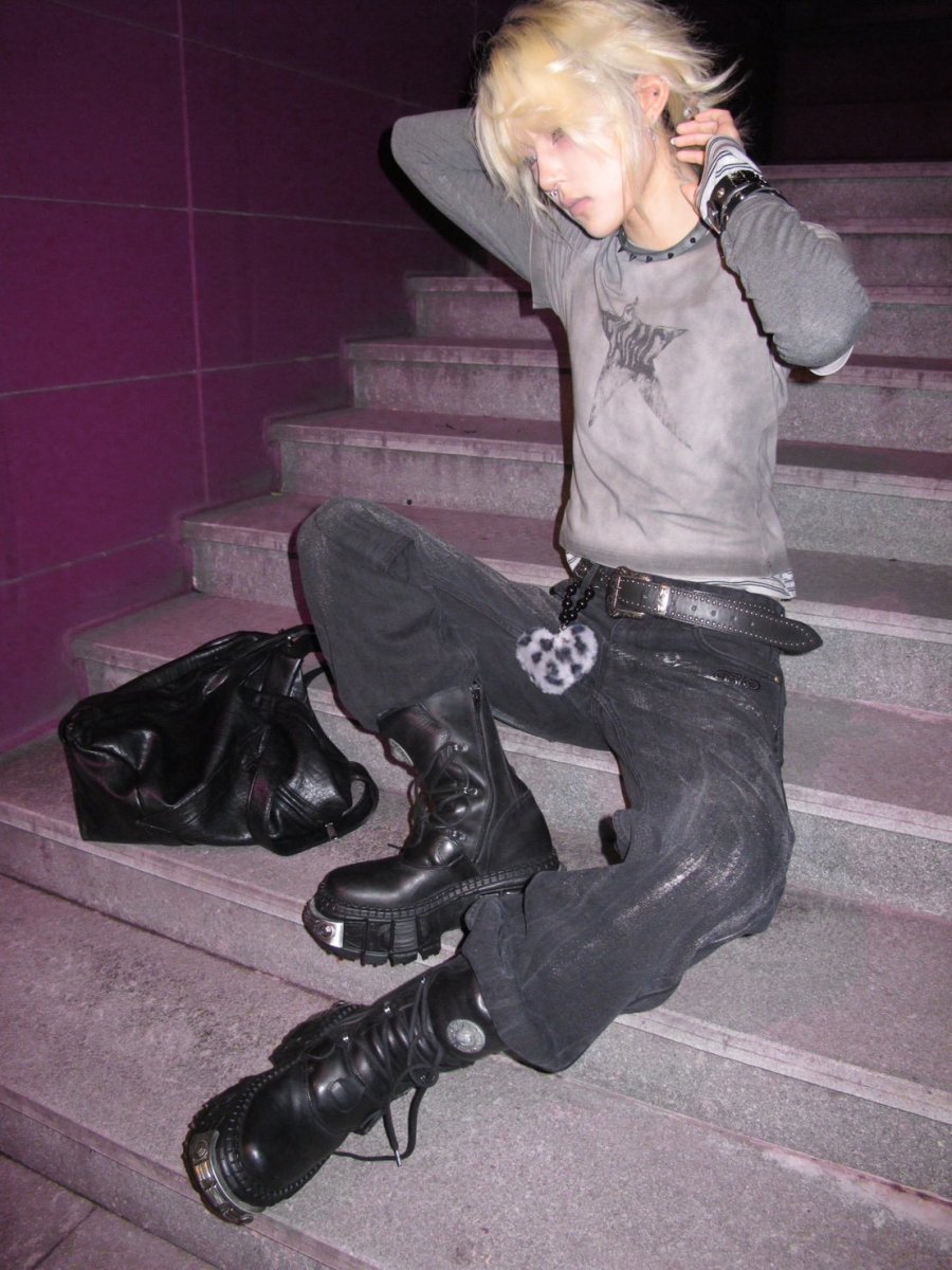 画像7: [取り寄せ]M-WALL373-S5 / 厚底ブーツ / 本革【NEW ROCK】 (7)