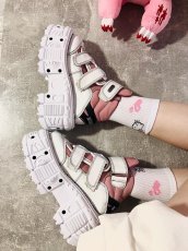 画像14: ⭐即納⭐M-TANK008-C6 / 厚底スニーカー / 本革【NEW ROCK】 (14)