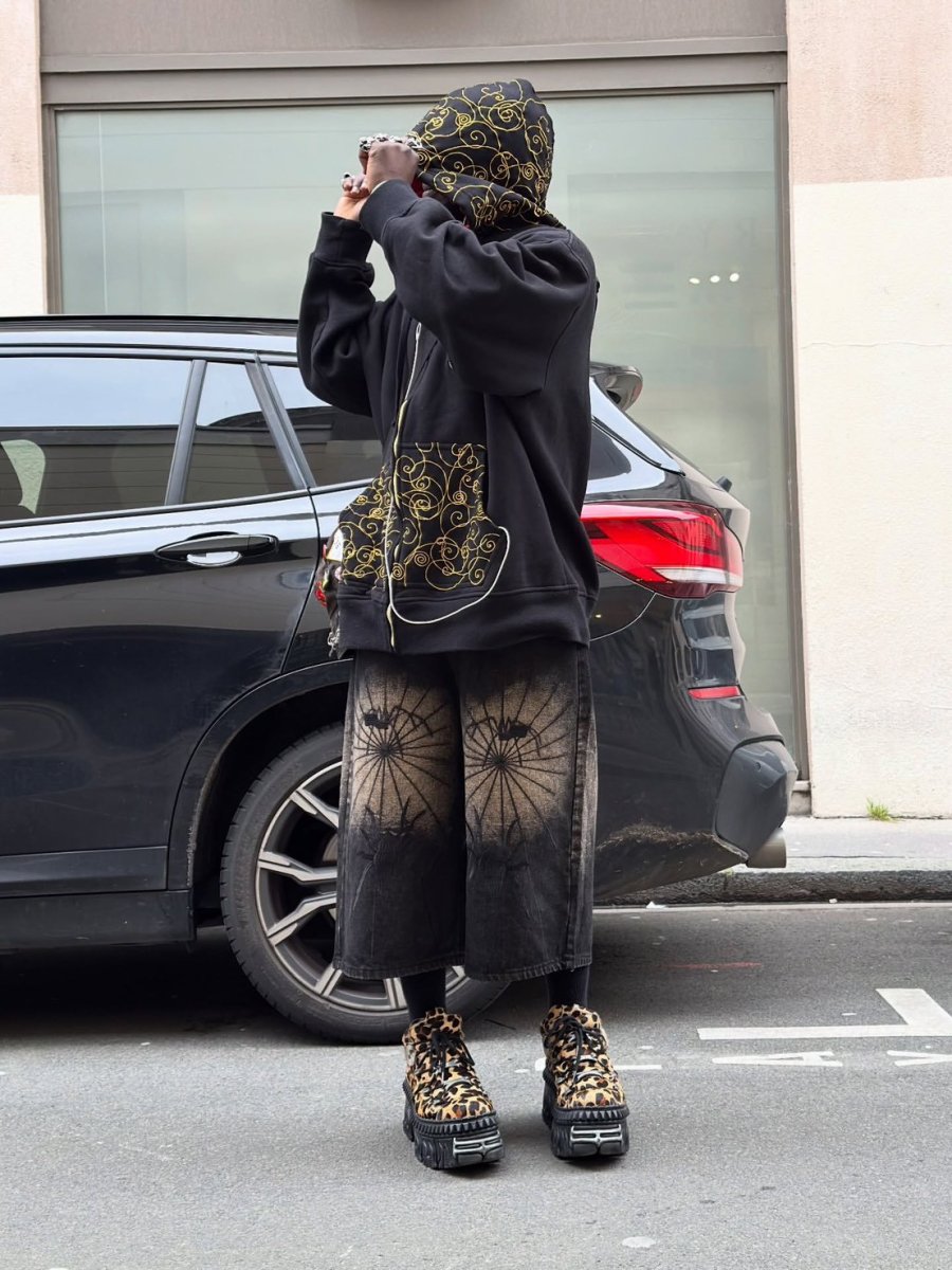 画像10: [取り寄せ] M-106WALL-C19 / レオパード / プレート / 厚底スニーカー【NEW ROCK】 (10)