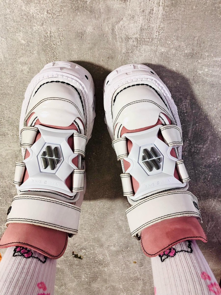 画像13: ⭐即納⭐M-TANK008-C6 / 厚底スニーカー / 本革【NEW ROCK】 (13)