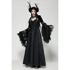 画像5: Gothic elegant velvet lace shrug / ボレロ【DARK IN LOVE】 (5)