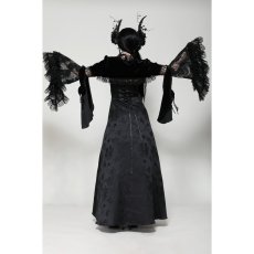 画像9: Gothic elegant velvet lace shrug / ボレロ【DARK IN LOVE】 (9)