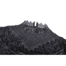 画像9: Gothic cutout sexy lace angel wings bust maxi dress / ワンピース【DARK IN LOVE】 (9)