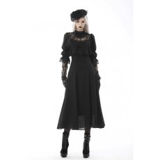 画像4: Gothic cutout sexy lace angel wings bust maxi dress / ワンピース【DARK IN LOVE】 (4)