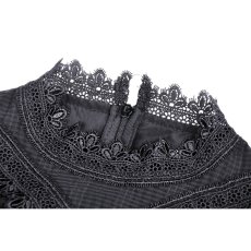 画像10: Gothic cutout sexy lace angel wings bust maxi dress / ワンピース【DARK IN LOVE】 (10)