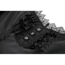 画像10: Gothic Lace Square-Neck Puff Sleeve Dress / ワンピース【DARK IN LOVE】 (10)