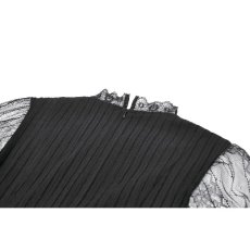 画像13: Dark Lace-Framed Silhouette Dress / ワンピース【DARK IN LOVE】 (13)