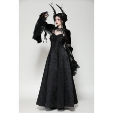 画像6: Gothic elegant velvet lace shrug / ボレロ【DARK IN LOVE】 (6)
