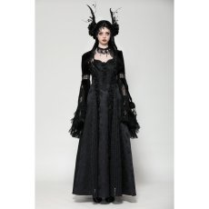 画像4: Gothic elegant velvet lace shrug / ボレロ【DARK IN LOVE】 (4)