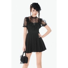 画像8: Dark Lace-Framed Silhouette Dress / ワンピース【DARK IN LOVE】 (8)