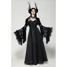 画像7: Gothic elegant velvet lace shrug / ボレロ【DARK IN LOVE】 (7)