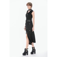 画像9: Punk Studded Lace-Up Corset Vest / ベスト【DARK IN LOVE】 (9)